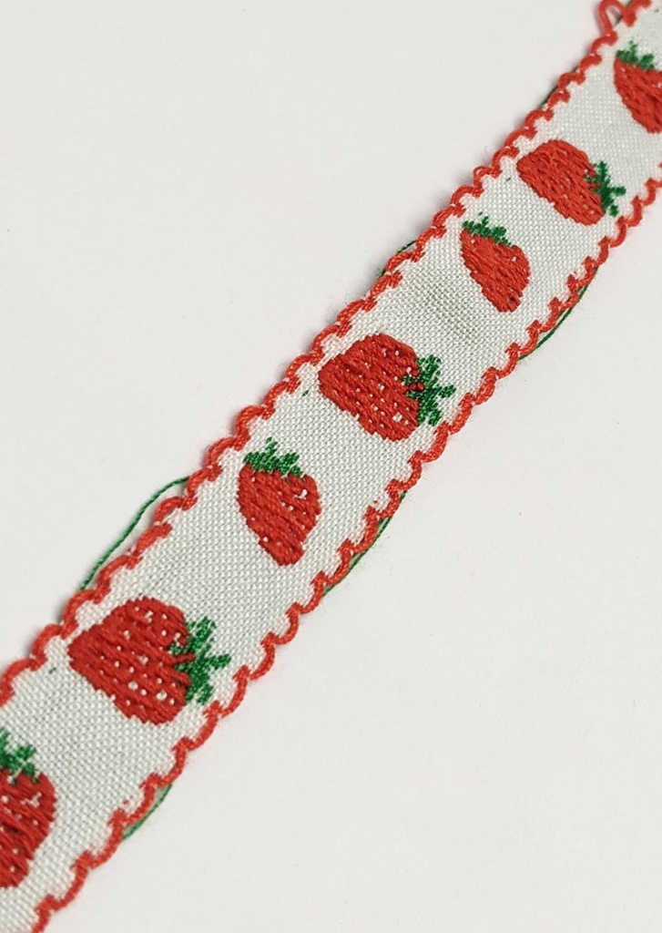 Webband 16mm Erdbeere