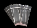 921 0509 001 100er Pack Cellophanbeutel mit Klebestreifen 5 x 9cm