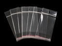 921 0709 001 100er Pack Cellophanbeutel mit Klebestreifen  7 x 9cm