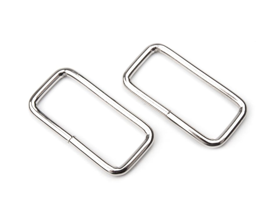 Schlaufe Rechteckig (Vierkant) 32 mm - Diverse Farben