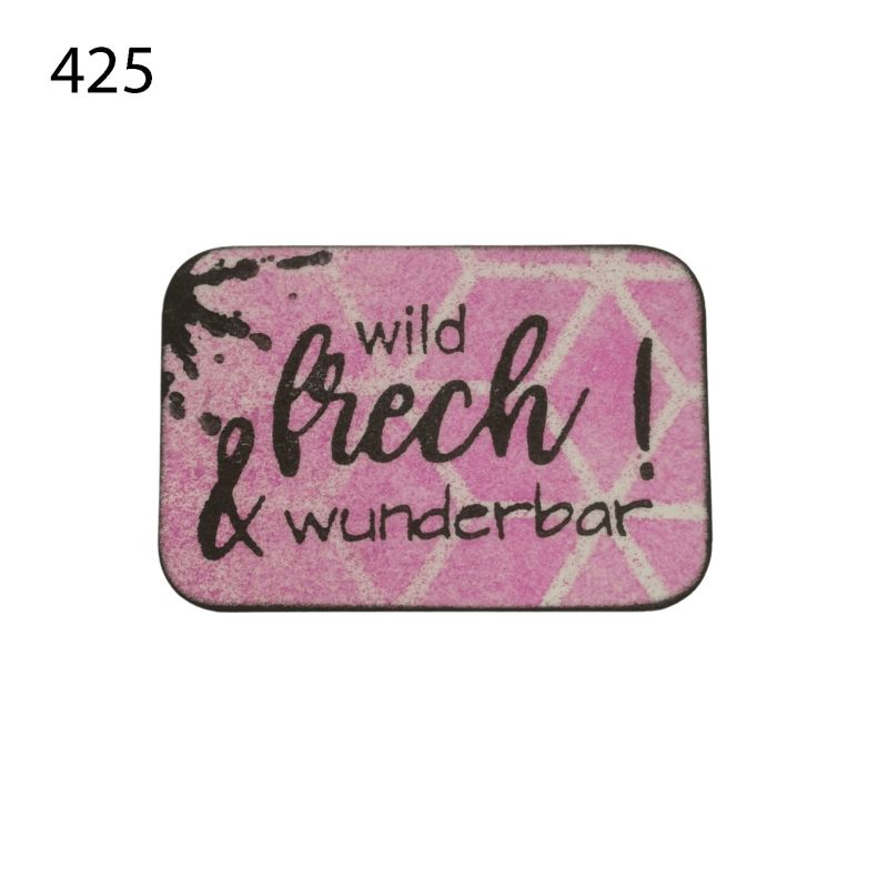 Label "wild frech & wunderbar" von  Anki`s Siebenkind
