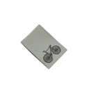 Weblabel zum Einnähen Velo / Fahrrad  22 x 15mm