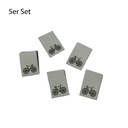 5er Set Weblabel zum Einnähen Velo / Fahrrad  22 x 15mm