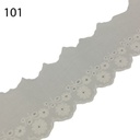 Wäschespitze aus Baumwolle ca. 55 mm - Diverse Farben