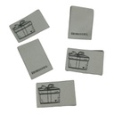 5er Set Weblabel zum einnähen Geschenk / Überraschig 20 x 30mm