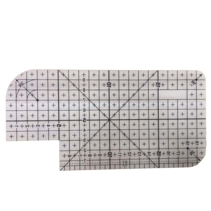 Bügellineal 10 x 20 cm