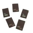 5er Set Weblabel Wild & Frei 15 x 23mm