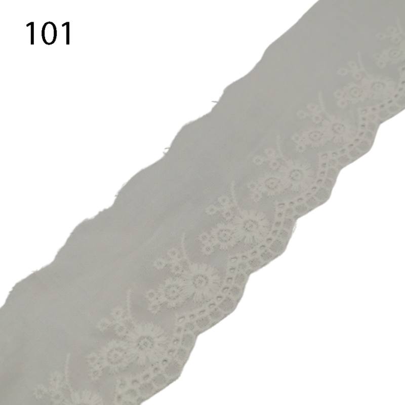 Wäschespitze aus Baumwolle 55 mm