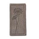 "Blüemli" Kunstleder Label 4 x 2 cm