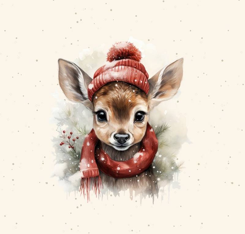 French Terry Panel 85 x 155 cm "Kuschelzeit"