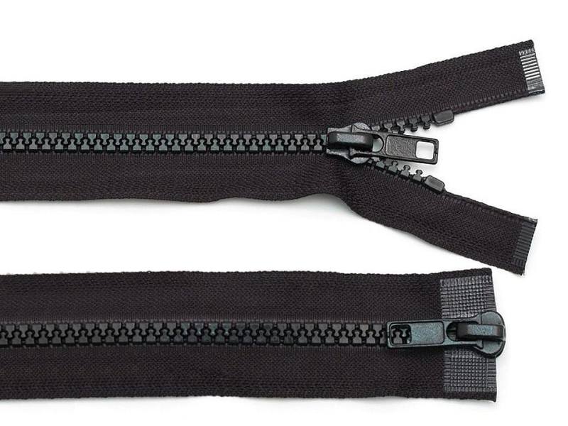 Teilbarer Reissverschluss mit 2 Zipper 80 cm Diverse Farben