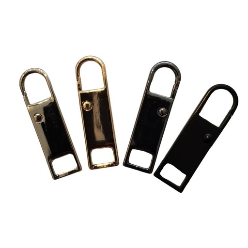 Zipper Ersatz Anhänger 36 x 10mm - Diverse Farben