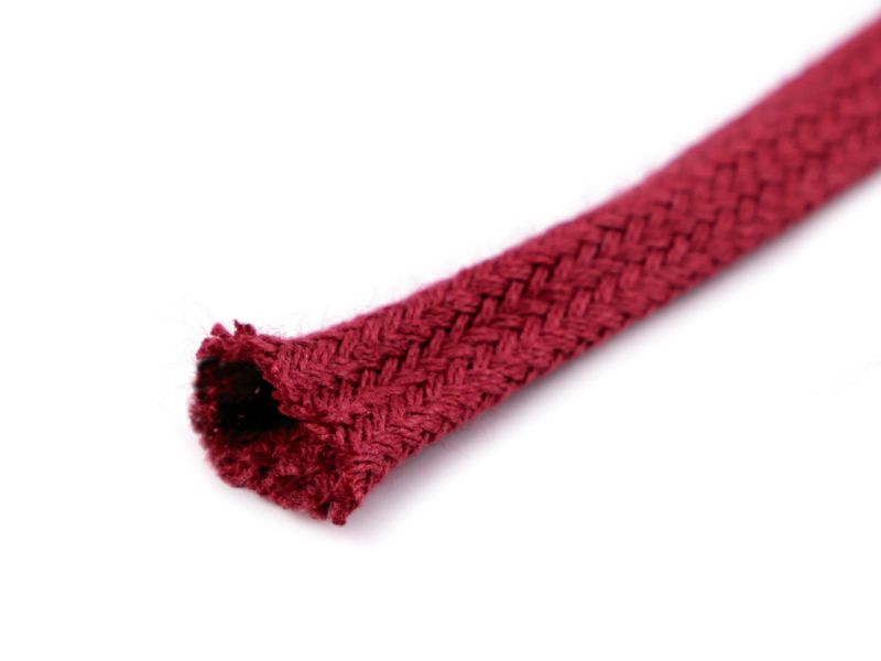 Flache Baumwollkordel 12mm