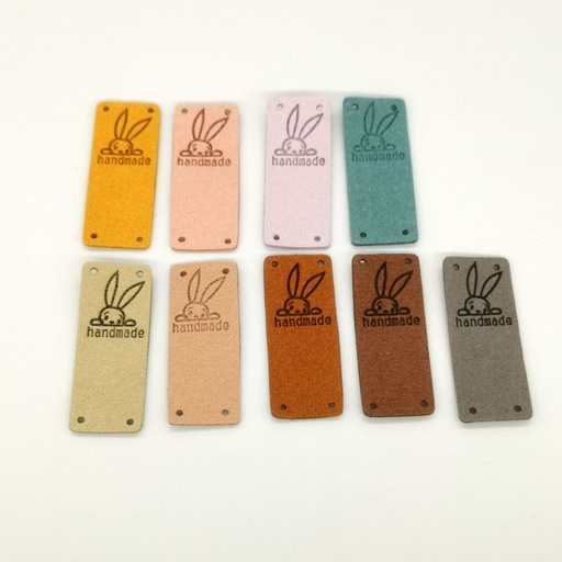 Label Handmade Hase