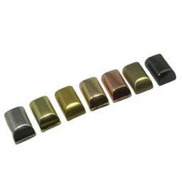 Reissverschluss Endstück zum schrauben 11 x 17mm