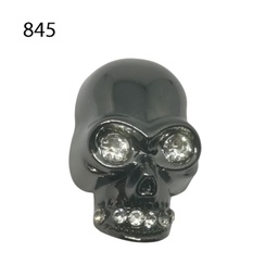 656 3022 845 Skull / Totenkopf 30 x 22mm mit Strasssteinen