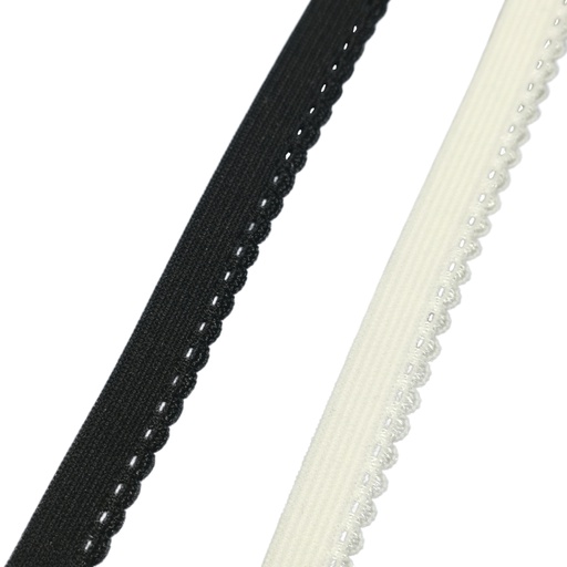 Gummiband mit Spitze 10mm