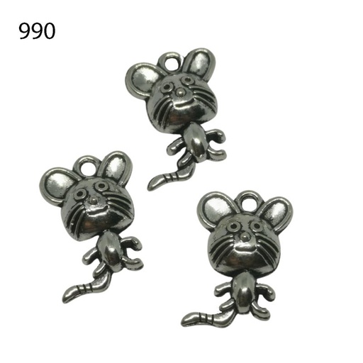 [645 8464 990] Anhänger Maus 19 x 12mm