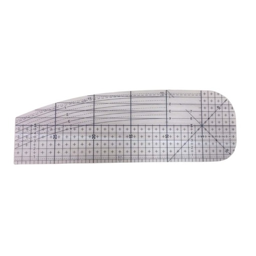 [646 1030 000] Bügellineal 10 x 30 cm